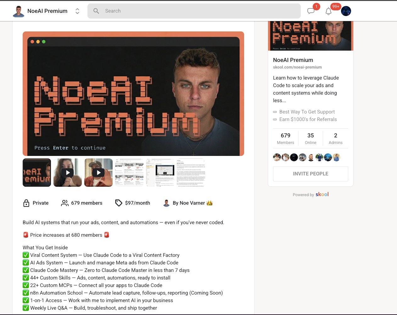 Noe Varner, founder of NoeAI Premium